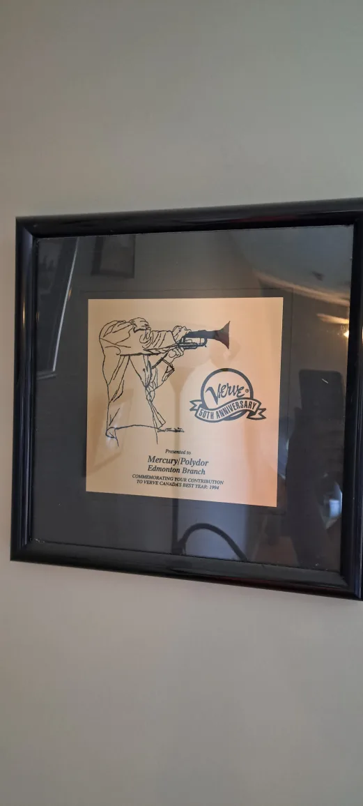 Framed Verve 50th Anniversary Artwork thumbnail