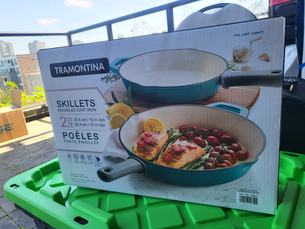 Brand New 2 Tramontina  Cast Iron Skillets – 2-Piece Set!