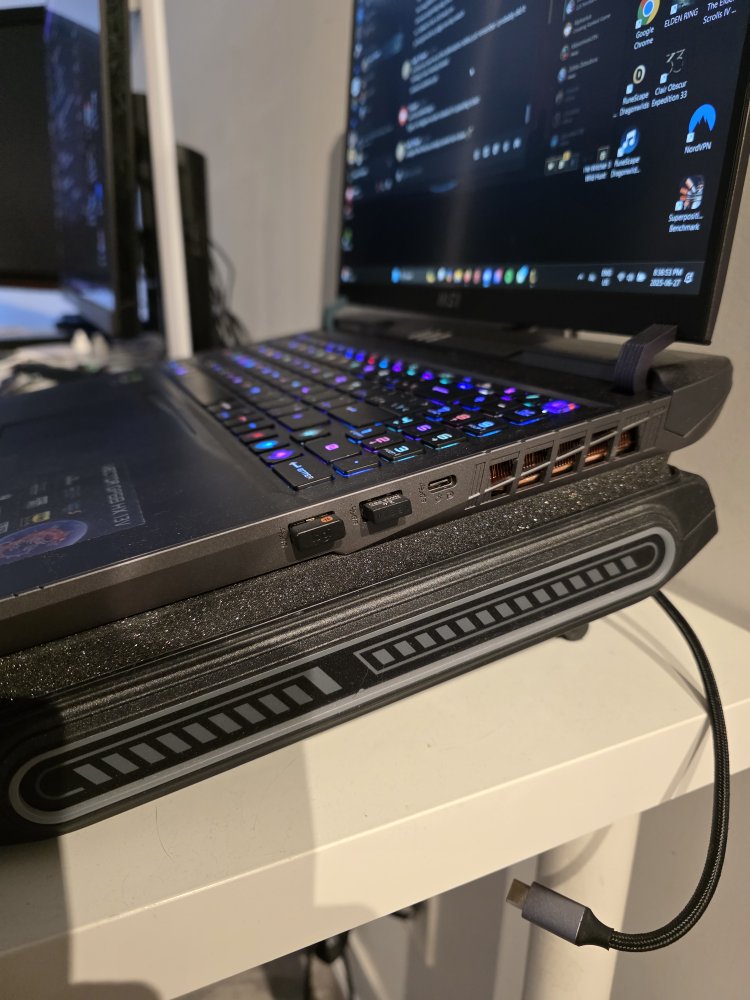 MSI GAMING LAPTOP - i9-13950HX 32 GB RAM RTX 4080 - photo 5