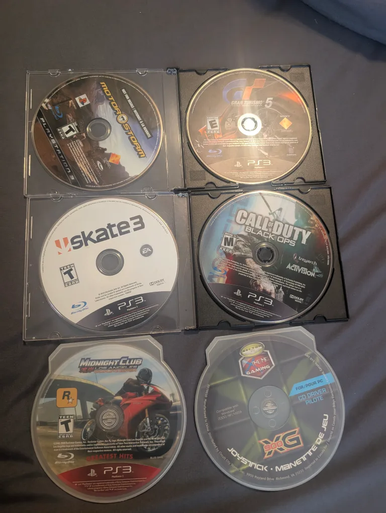 PS3 Game Bundle: Call of Duty, Skate 3, Gran Turismo 5 thumbnail