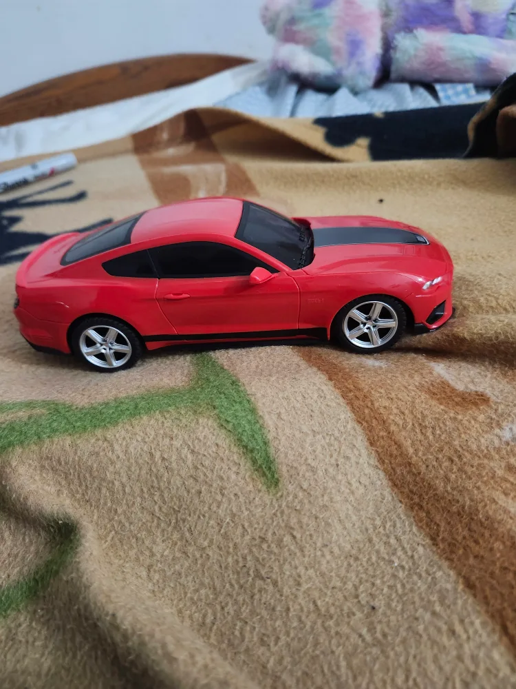Red Ford Mustang Remote Control Car thumbnail