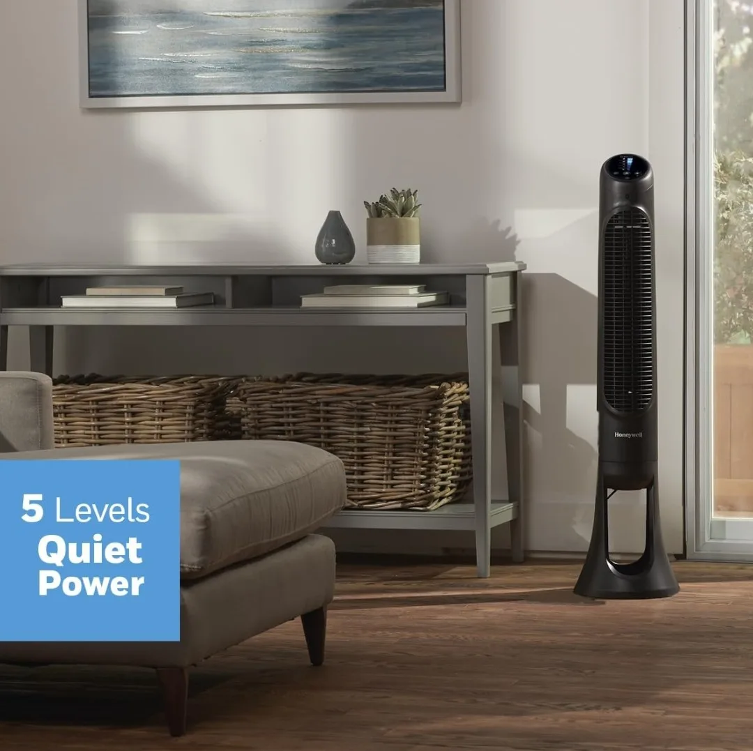 Honeywell QuietSet 5 Whole Room Tower Fan HYF260BC thumbnail