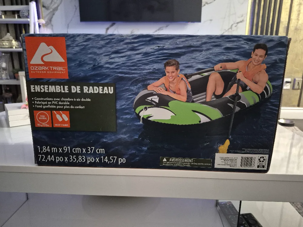 Ozark Trail Raft Boat Set - New in Box! thumbnail