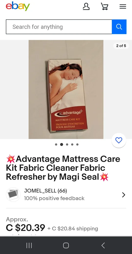 Advantage+ Mattress Care Kit - New in Box! ✨️ thumbnail