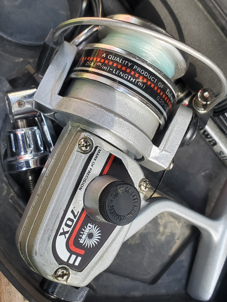 Vintage Daiwa Minispin System, Compact Travel Fishing Kit - photo 2
