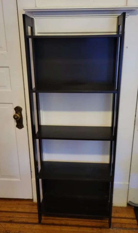 IKEA LAIVA Bookcase - Black-Brown thumbnail