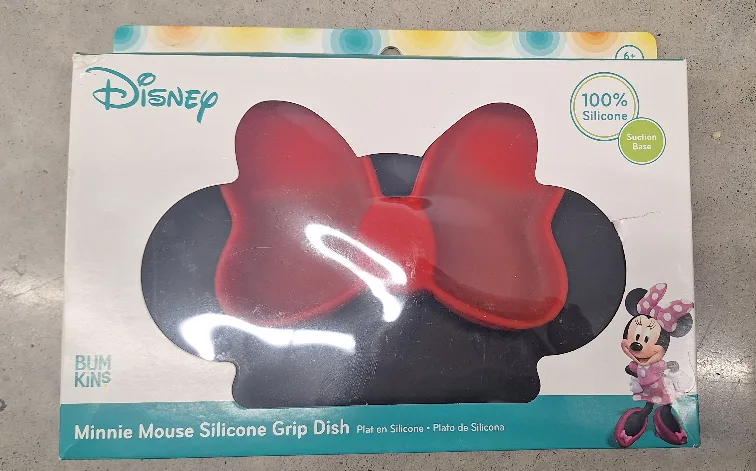 Bumkins Bumkins - Silicone Grip Dish - Disney Minnie Mouse image indicator(3)
