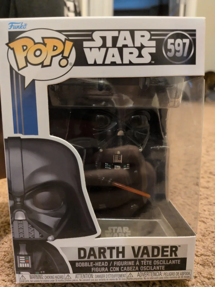 Funko pop #597 Darth vader thumbnail