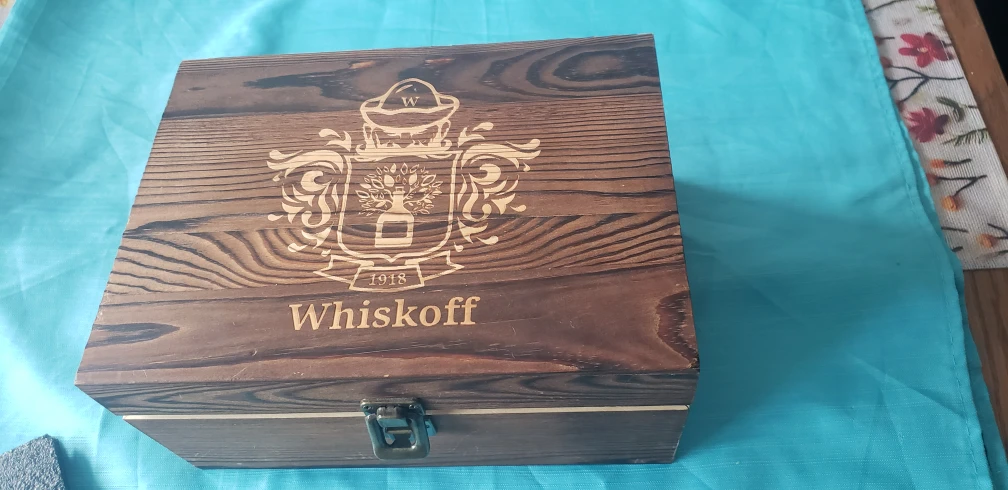 Whiskoff Whiskey Glass Set with Stones & Coasters