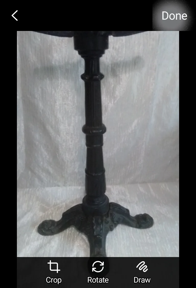 Vintage Cast Iron Table Base image indicator(2)