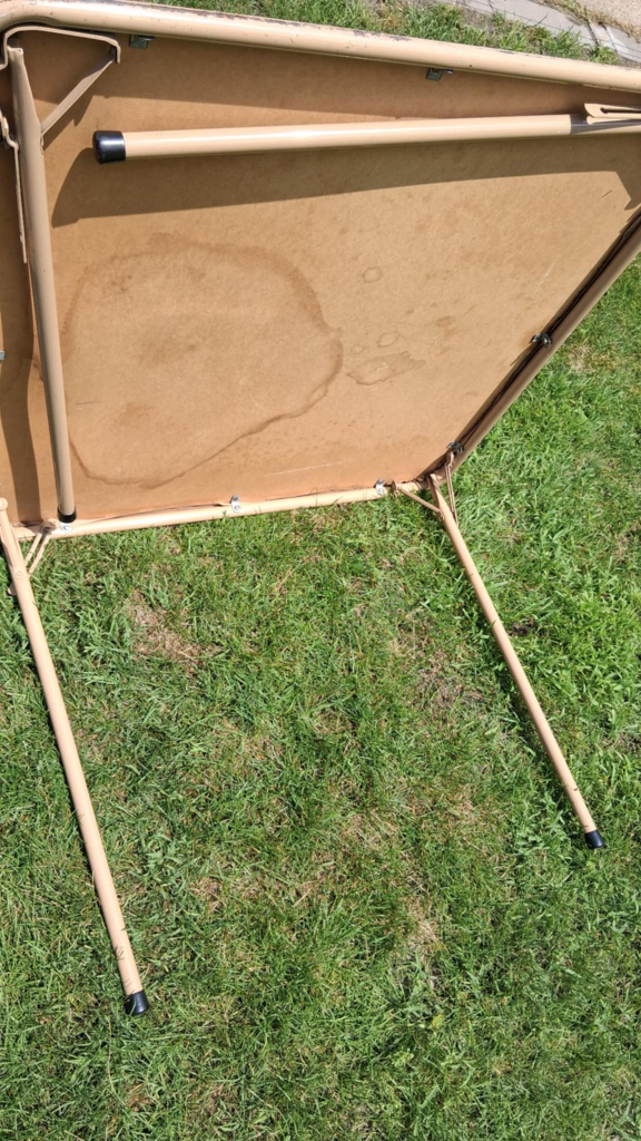 Folding Table - Beige - photo 4