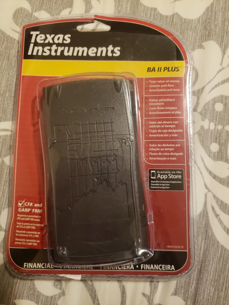 Financial Calculator -  Texus Instrument BA ll Plus  for sale