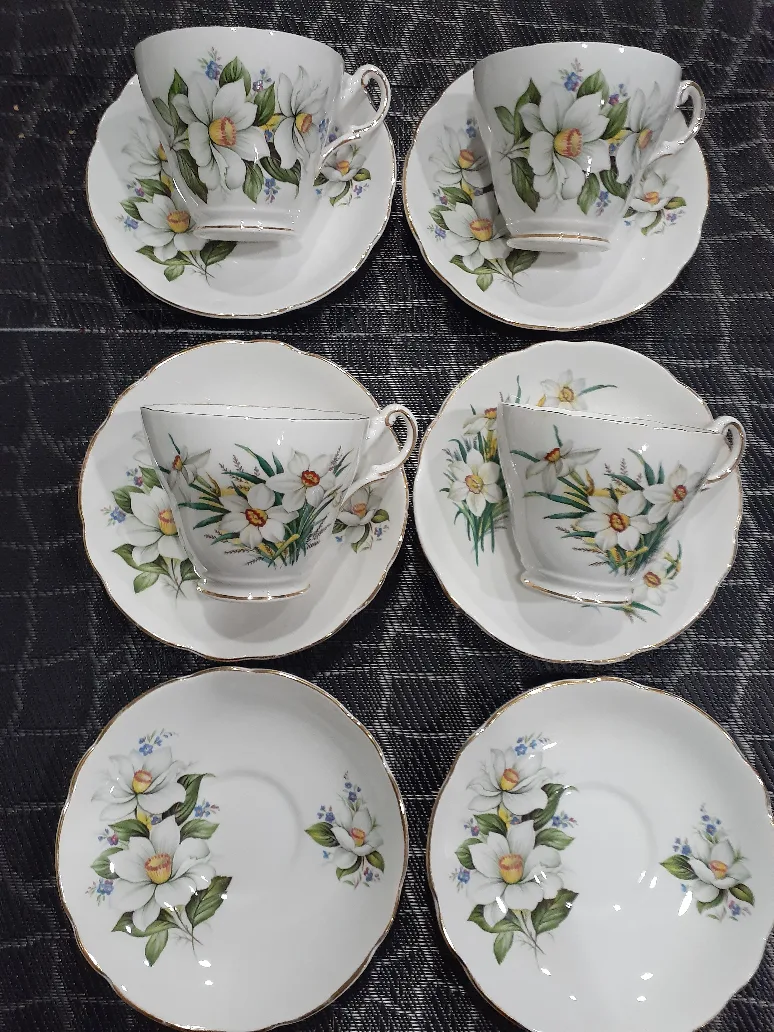 Regency Teacups and Saucers thumbnail