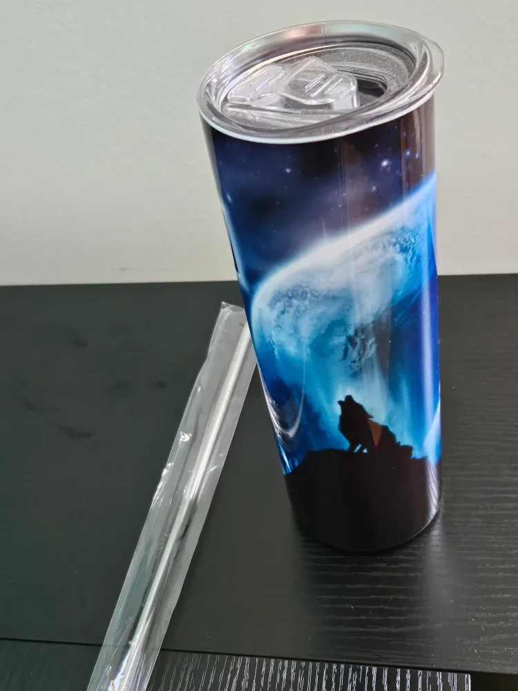 Harley-Davidson Travel Stainless Steel Tumbler with Straw thumbnail