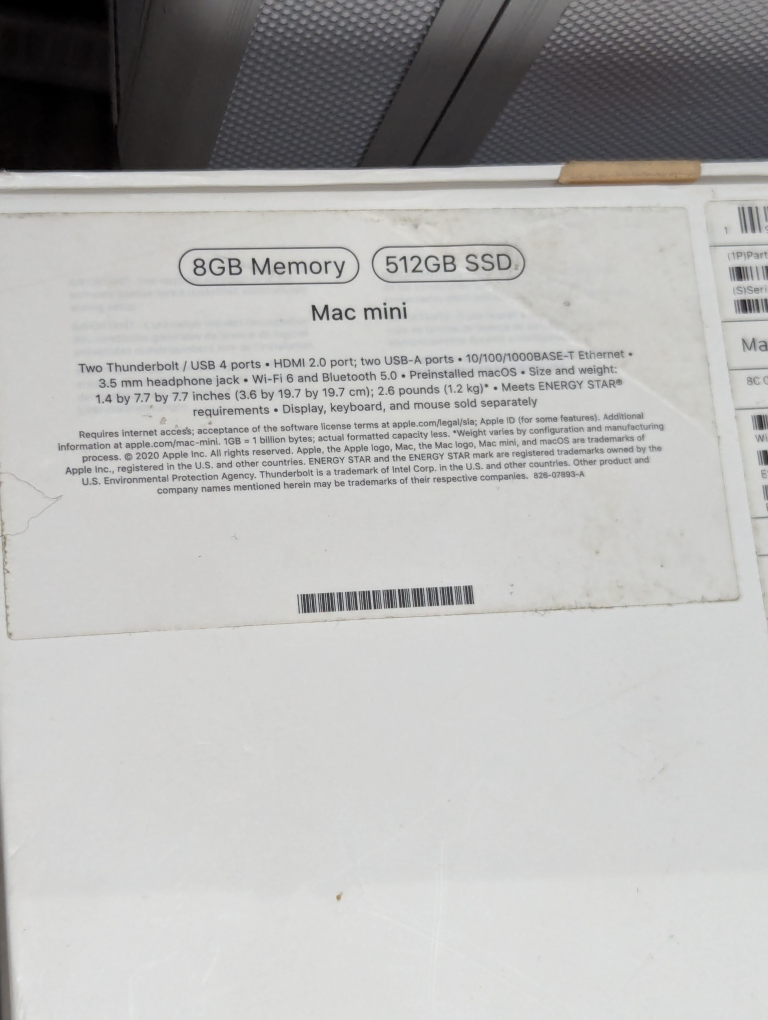 Apple Mac mini M1 - 8GB/512GB - photo 2