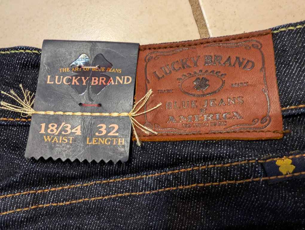 New Lucky Brand Lil Maggie Jeans - Size 18/34 image indicator(3)