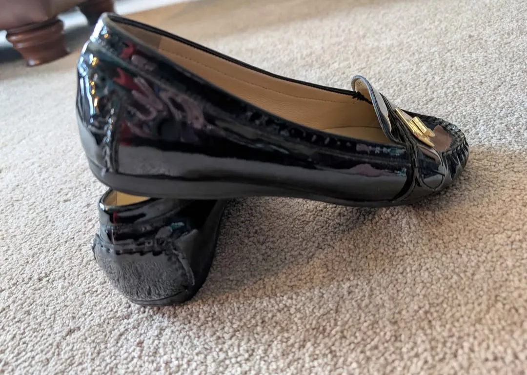 Patten Leather Slip on Shoes image indicator(4)