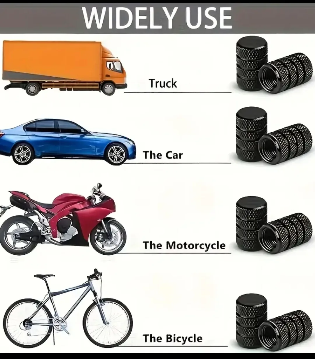 Golden Tire Valve Stem Caps image indicator(3)