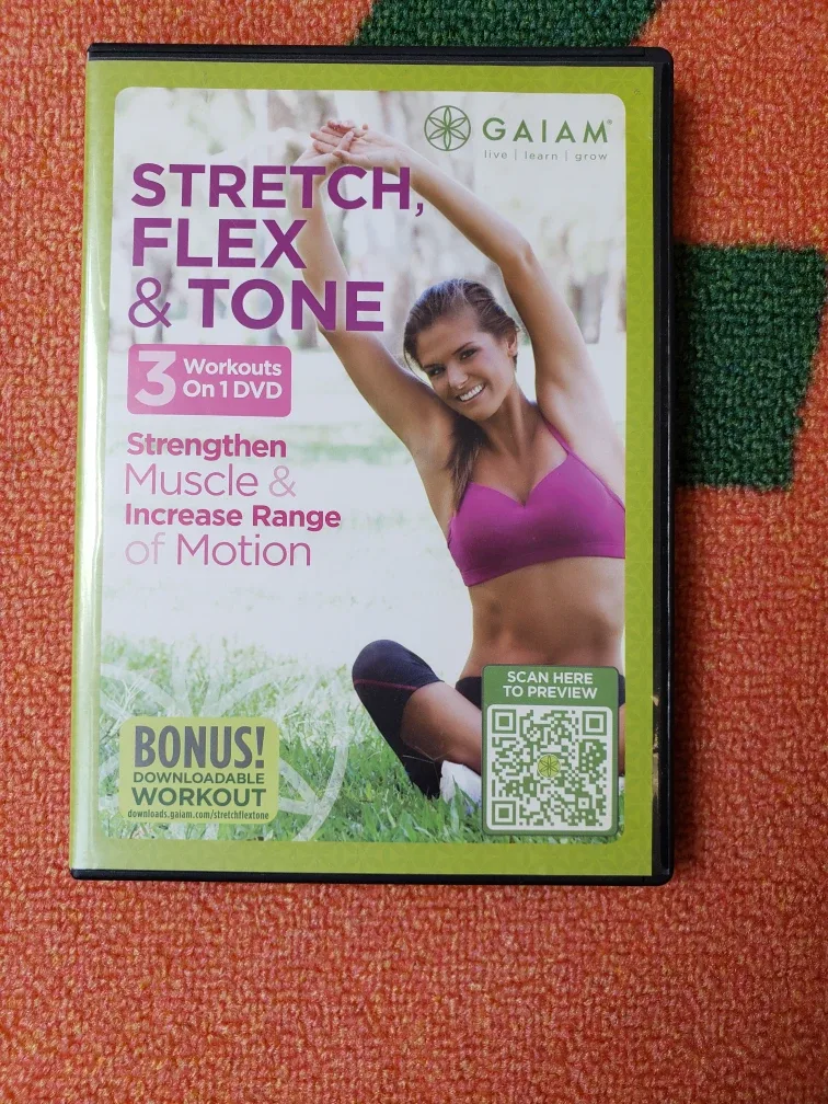Gaiam Stretch, Flex & Tone DVD thumbnail