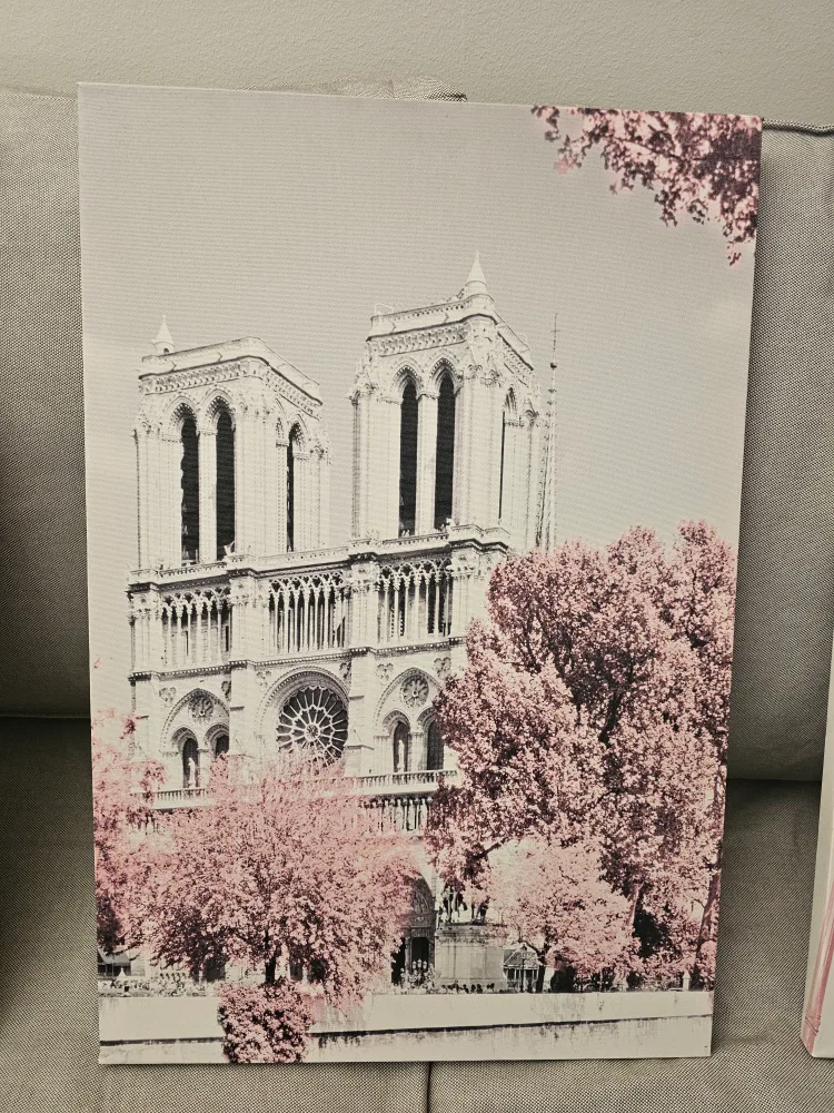 Set of 3 Paris Canvas Wall Art image indicator(3)