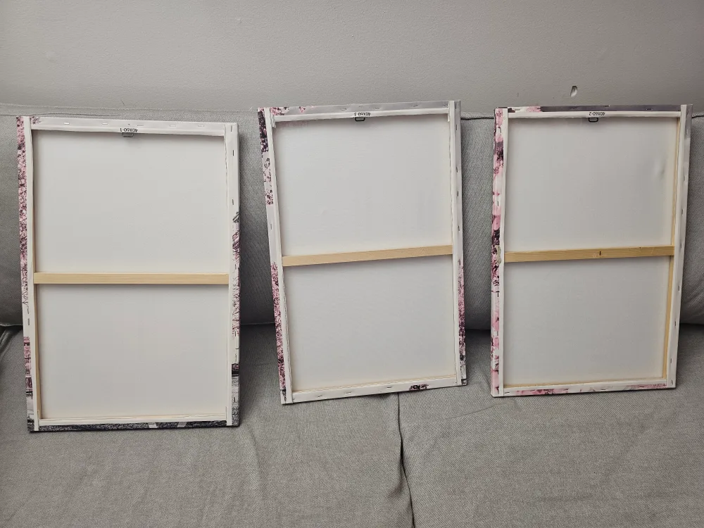 Set of 3 Paris Canvas Wall Art image indicator(5)