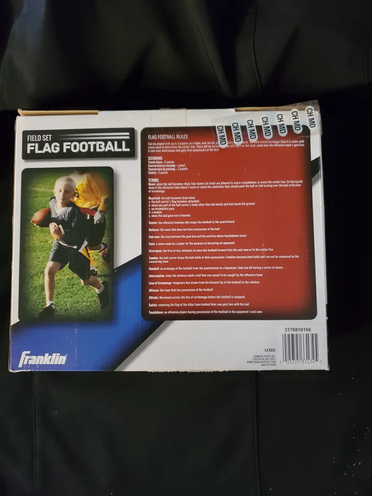 Franklin Field Set Flag Football - Ages 6+ image indicator(2)