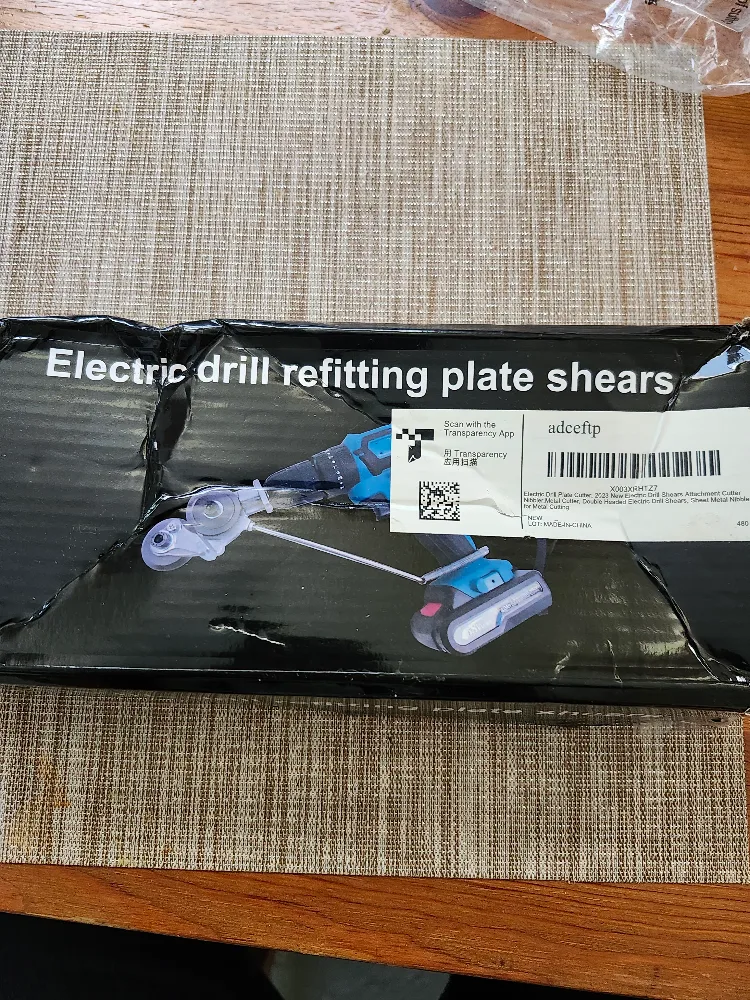Electric Drill Refitting Plate Shears thumbnail