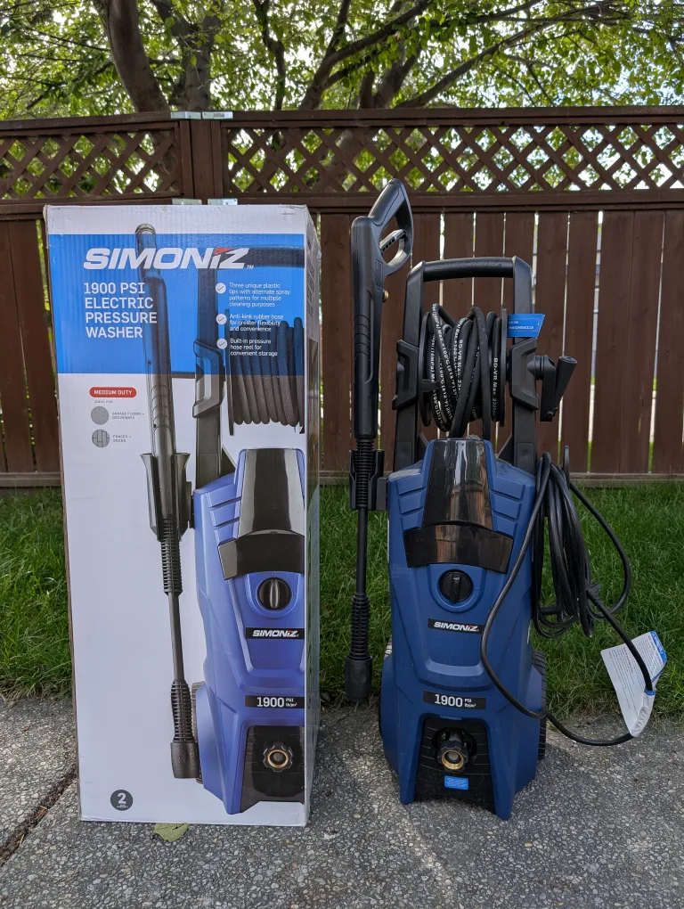 Simoniz 1900 PSI Pressure Washer thumbnail