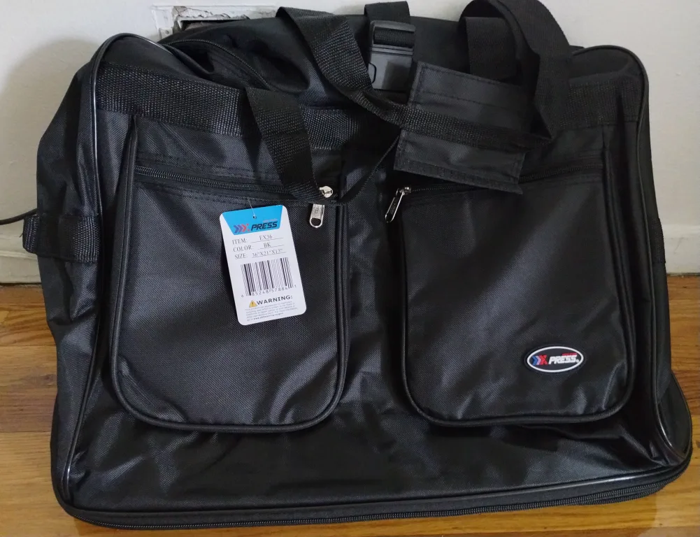 Press FX36 Black Travel Bag 🧡 thumbnail