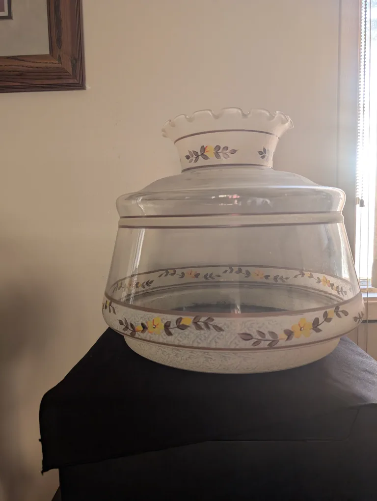 Vintage Floral Patterned Lamp Shade thumbnail