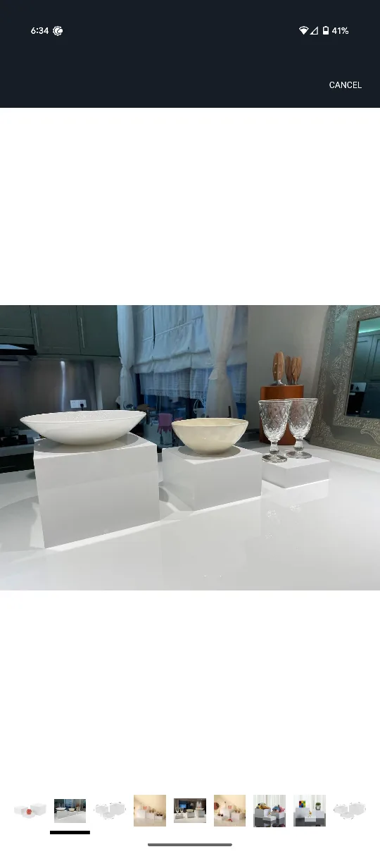 White Display Riser Set of 6 thumbnail