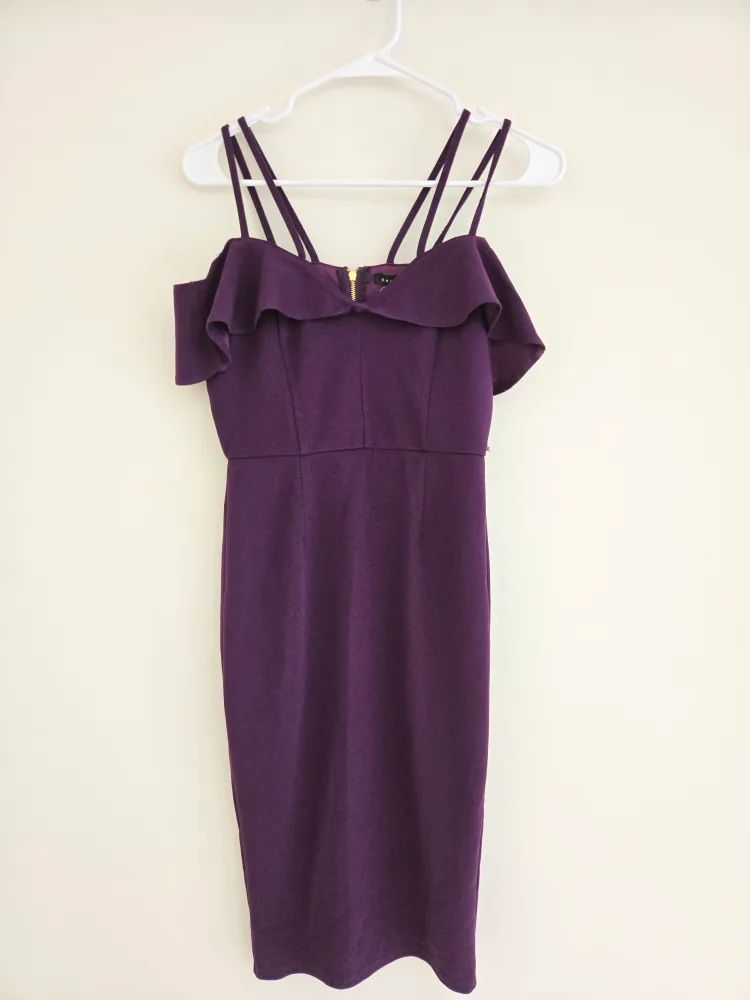 Haute Monde Purple Dress thumbnail