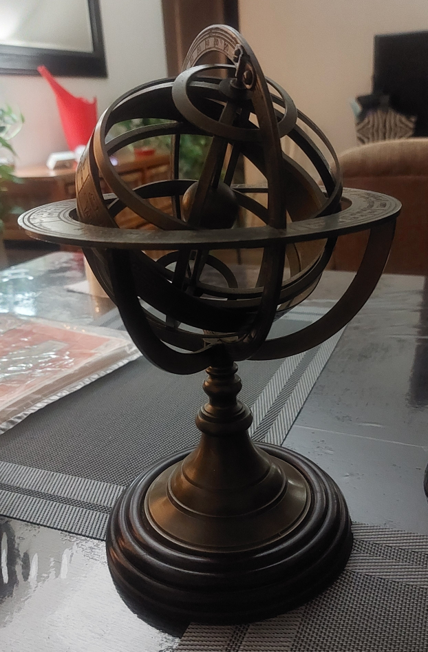 Vintage Armillary Sphere - Paris Chez G. Gobille