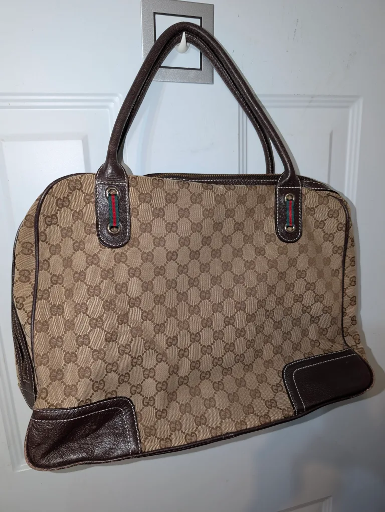 Faux Gucci GG Canvas Handbag image indicator(3)