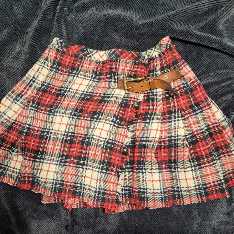 Dolce & Gabbana Plaid Mini Skirt Size 38 thumbnail