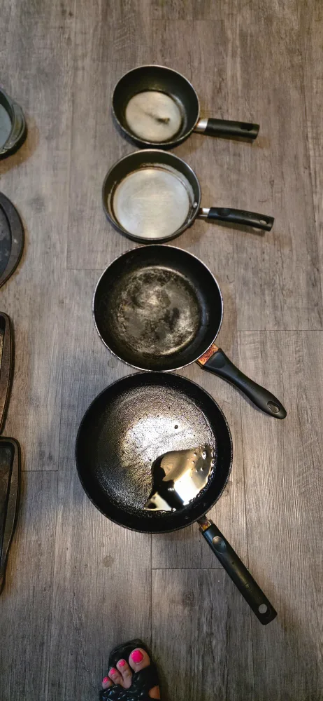 Used Frying Pans - Assorted Sizes thumbnail