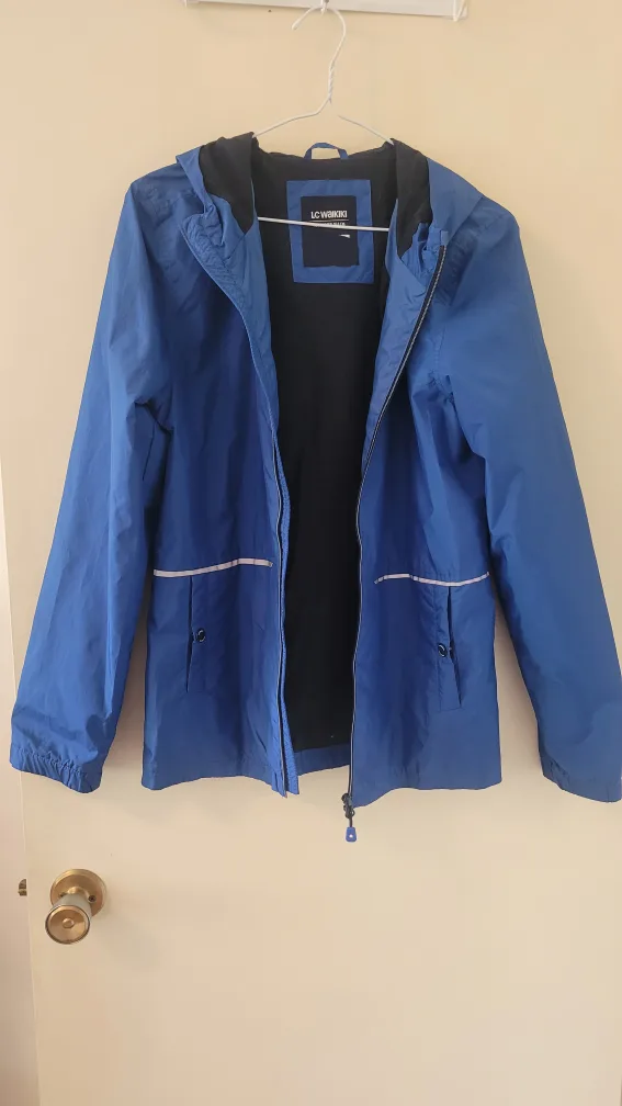 LC Waikiki Blue Rain Jacket (13-14Y) thumbnail