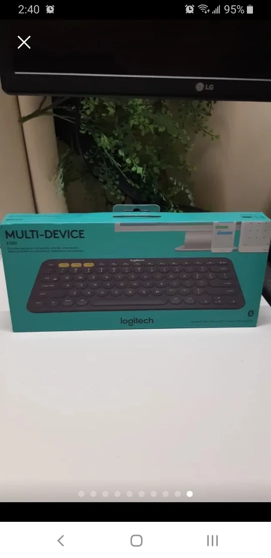 Multi-Device Bluetooth Keyboard School Work #thrifty thumbnail