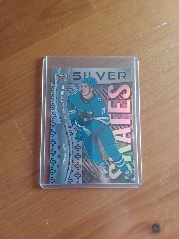 Macklin Celebrini Upper Deck Extended Series Hockey Card thumbnail