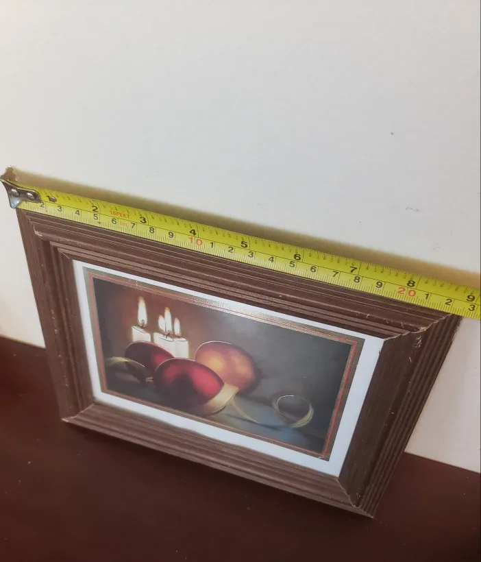 Two Picture Frames - 4x6 & 6x8 image indicator(4)