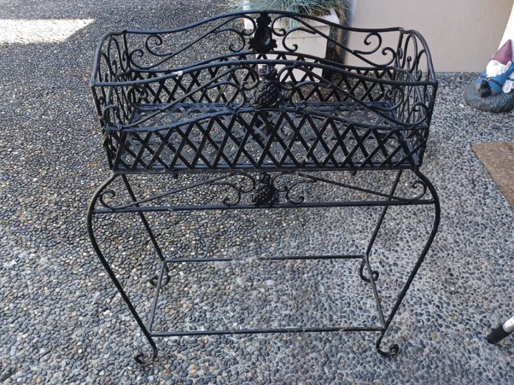 Wrought Iron Plant Stand thumbnail