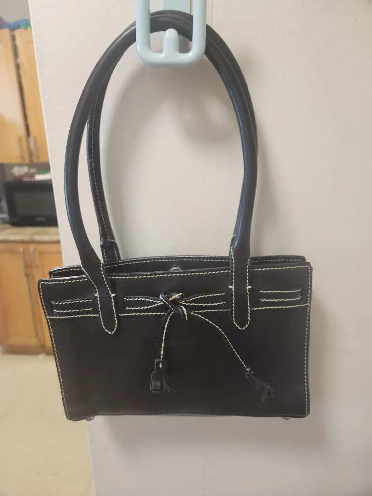 Dooney & Bourke Black Leather Handbag thumbnail