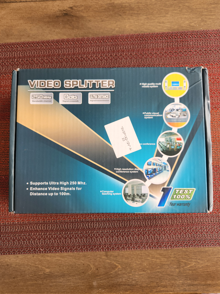 S-Video splitter Brand new