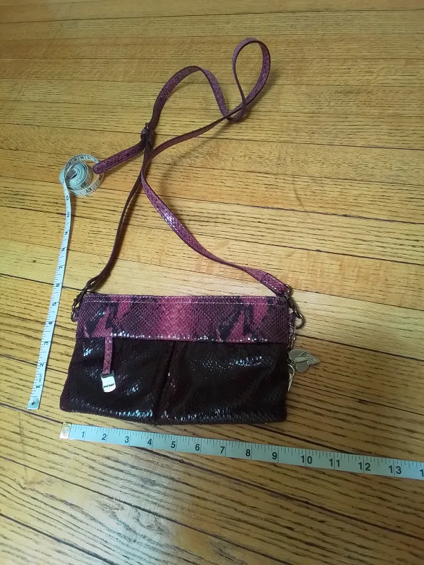 Nine West Snakeskin Print Crossbody Bag thumbnail