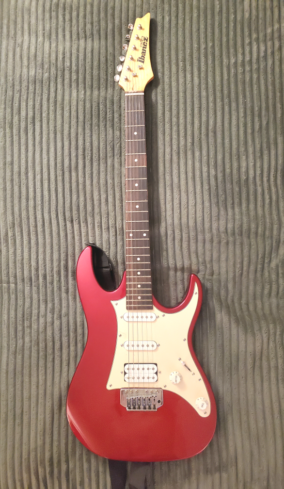 Ibanez Gio GRX40JC-CA Electric Guitar – Candy Apple Red