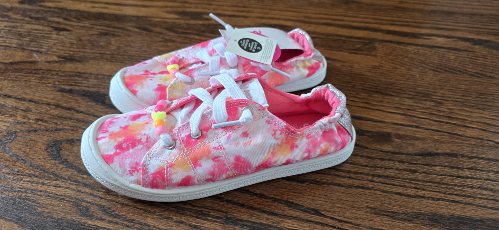 New Justice Tie-Dye Sneakers - Size 2
