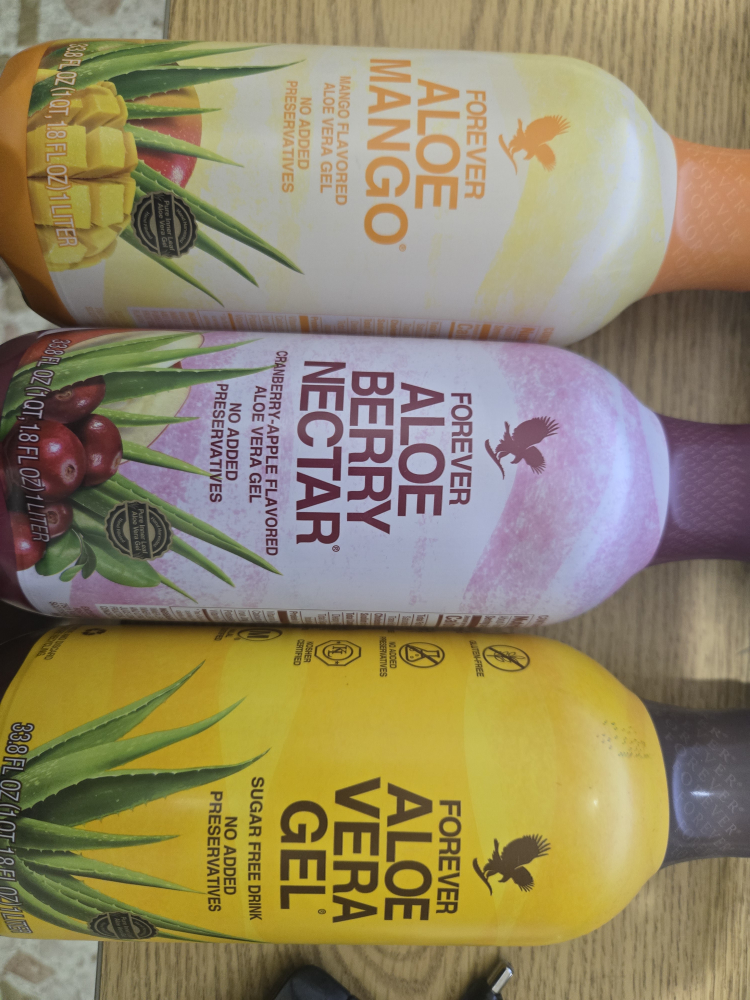 Forever Aloe Vera Gel - Mango, Berry, Original