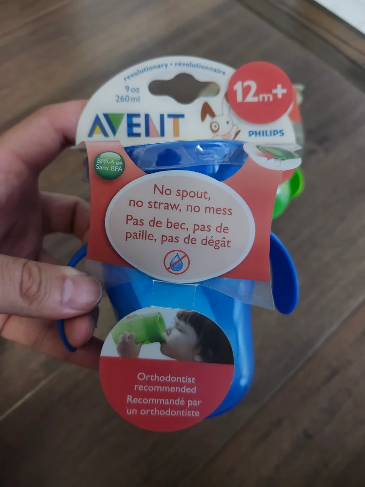 New Philips Avent 9oz Sippy 360° Cups - 12m+ image indicator(3)