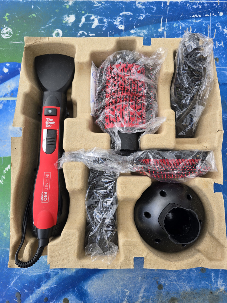 Conair InfinitiPRO The Knot Dr. Detangling Hot Air Brush - photo 2