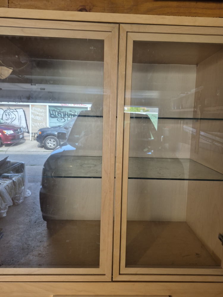 Display Cabinet with Glass Doors - photo 2